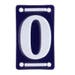 Enamel Nouse Number - 0 (ZERO)