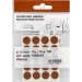 Lissa Oak Self Adhesive Cap - 100 pack