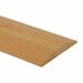 Pre-Finished Solid Oak Saddle Board 138mm x 18mm - 1m