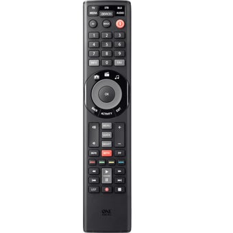 One For All 5-in-1 Universal Remote Control for TV Audio DVD Streaming and Smart Devices