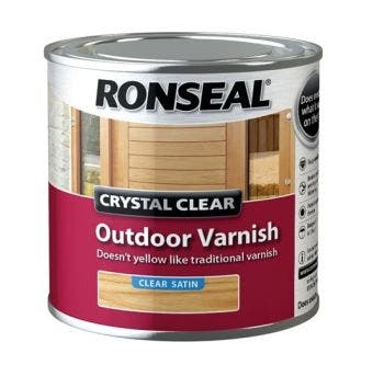 Ronseal 250ml Quick Dry Exterior Varnish