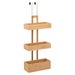 Over Door 3 Tier Bamboo Shelf