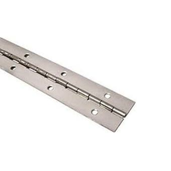 Chrome Piano Hinge - 25 mm