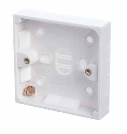 1 Gang 16 mm Surface Pattress Box