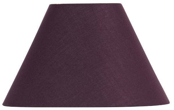 14" Plum Coolie Lamp Shade