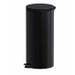 Black Steel Pedal Bin - 30L