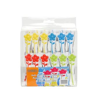 Flower Clothes Pegs