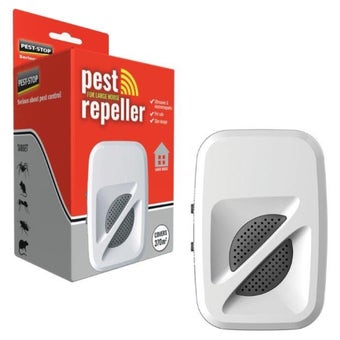 Pest-Stop Indoor Pest Repeller for Large House 4000 sq ft Ultrasonic and Electromagnetic Pest Control Device