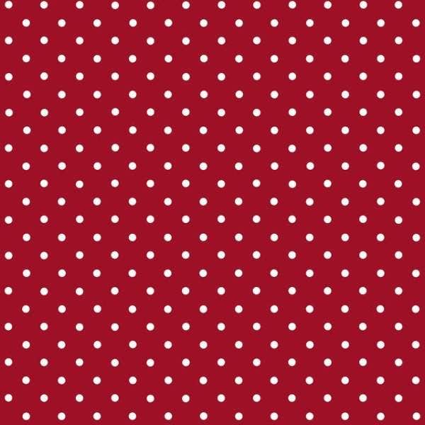 D-C-Fix Peterson Red Polka Dot Self Adhesive Contact - 1.5m X 45cm
