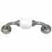 D Handle Pewter White Ceramic Insert