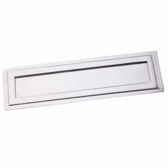 Polished Pewter Letter Plate 12¼" X 3½"