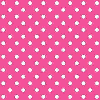 Pink / White Polka Dot Self Adhesive Contact 1m x 45cm