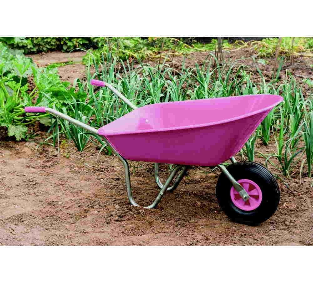 Ambassador Boxed Wheelbarrow 85L - Pink