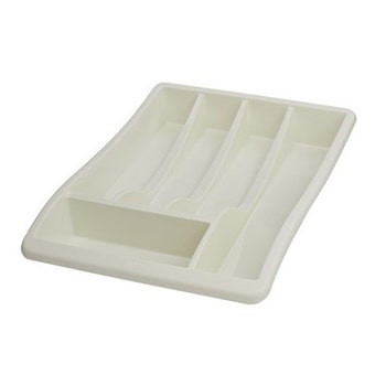 Cream Cutlery Tray