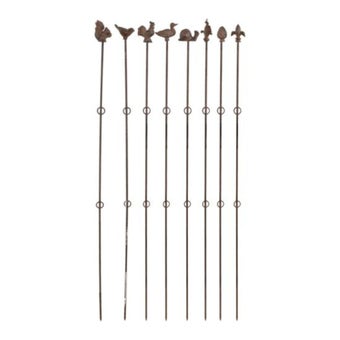 Plant support straight 125cm - Pine Cone