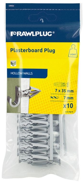 Plasterboard Plug - 7mm 