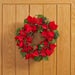 Poinsettia Wreath 40cm I Ready to Hang