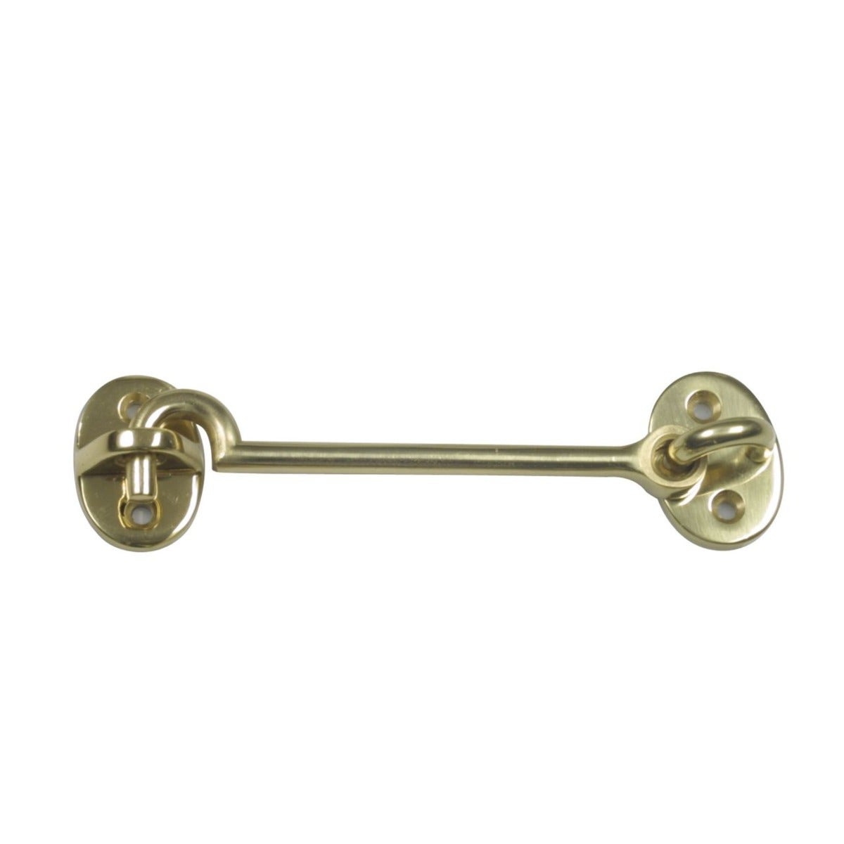 Polished Brass Cabin Hooks 100mm 