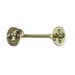 Polished Brass Cabin Hook 75mm