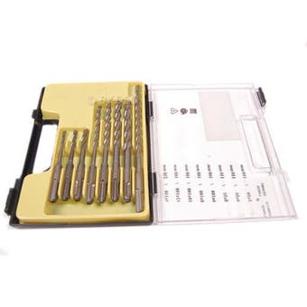 Toolzone 8 Piece SDS Plus Drill Bit Set