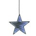 Premier 15cm Battery Operated Lit Star Mirror – Modern White LED Christmas Decoration