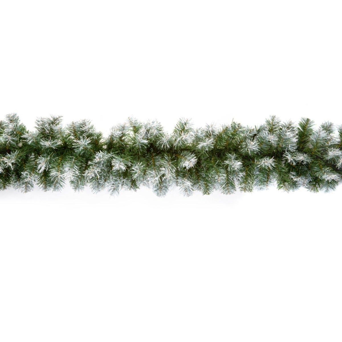 Premier 2.7m Snow-Tipped Christmas Garland – Classic Festive Greenery with a Winter Frost Finish
