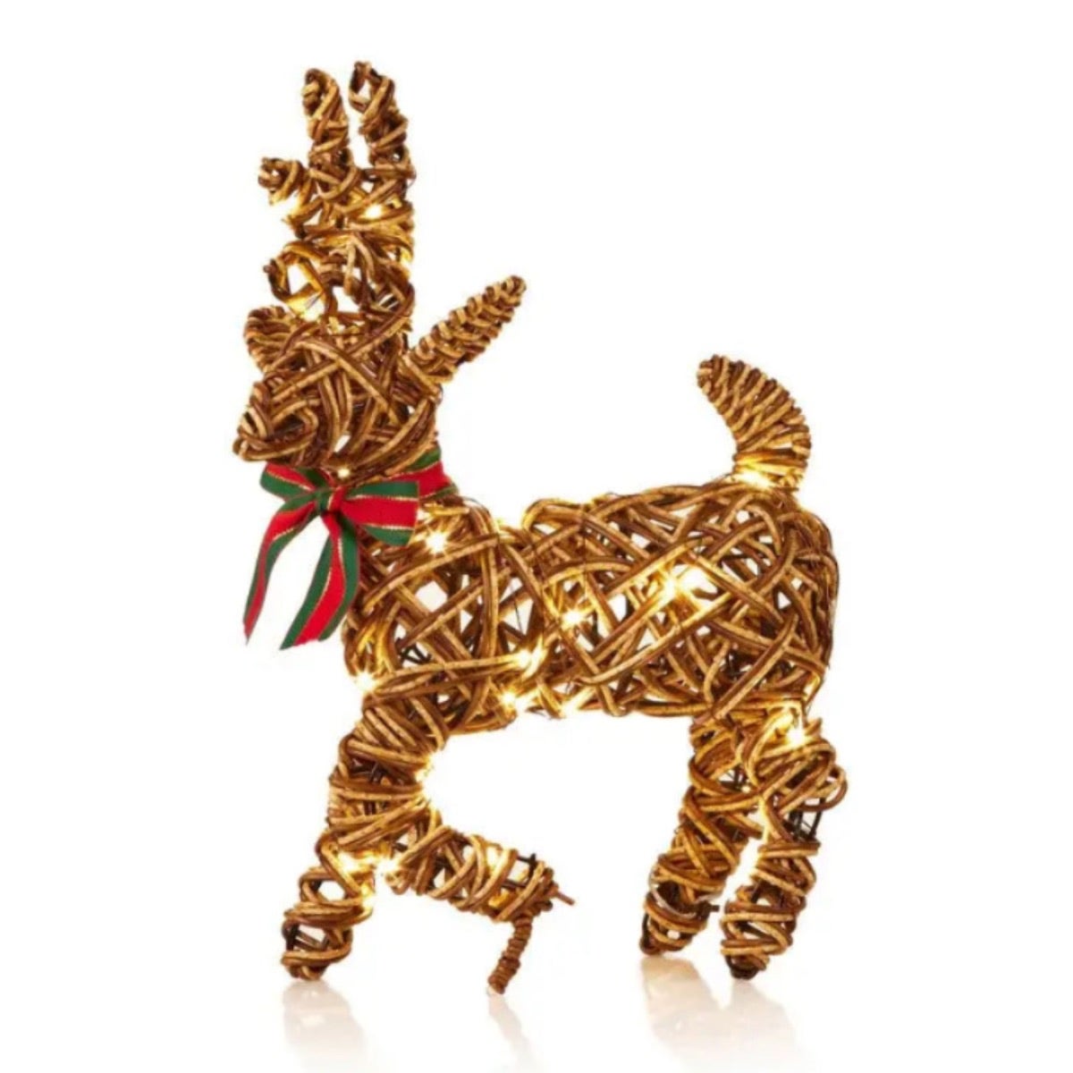 Premier 35cm Walking Reindeer – Battery Operated Outdoor Christmas Decoration with Multi-Action Movement