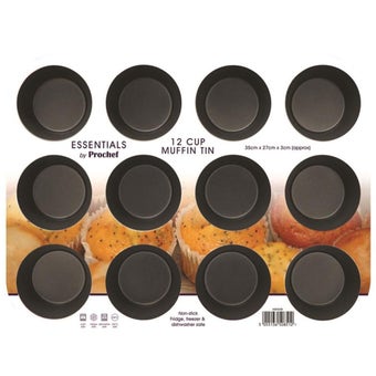 Prochef Non-Stick Cup Muffin Tray 35x27x3cm