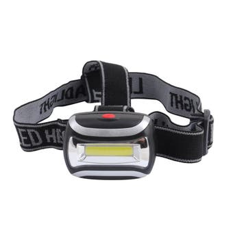 Protool 3W COB LED Headlight with batteries