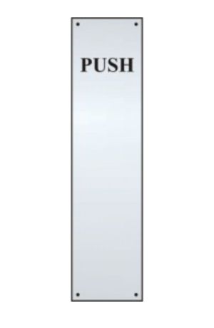 Saa Push Finger Plates - 12"x3" 