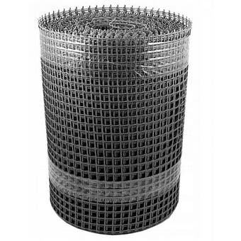 Black PVC Mesh for Fencing 15 x15 mm x 1.2 - Sold per metre