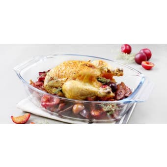 Pyrex Oval Roaster 35 X 24cm - 3L