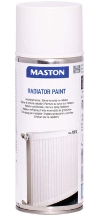 Maston Radiator Spray Paint White Satin - 400ml