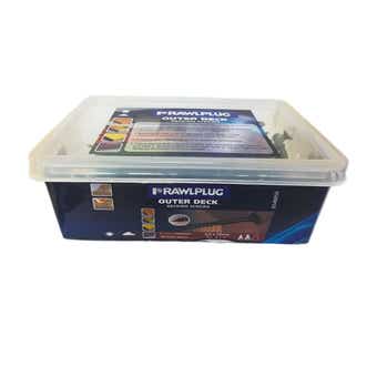 Rawlplug Outer Deck Decking Screws - 4 x 50mm - Box Of 200