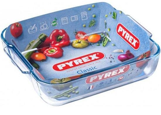 Pyrex  Square Roaster Dish  21 x 21cm - 2L