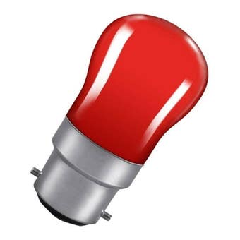 15W Red Pygmy Light Bulb - B22 Fitting