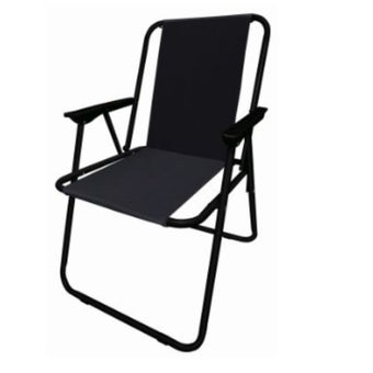 Redwood Black Folding Camp Chair