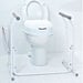 Ridder Mobile Toilet Grab Rail White 150 Kg