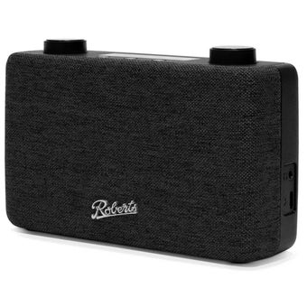 Roberts Play FM/MW/LW Portable Radio - Black | PLAYFM