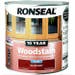 10 Year Ronseal Woodstain - Mahogany 2.5L