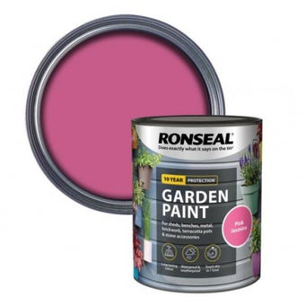 Ronseal Garden Paint Pink Jasmine 750ml