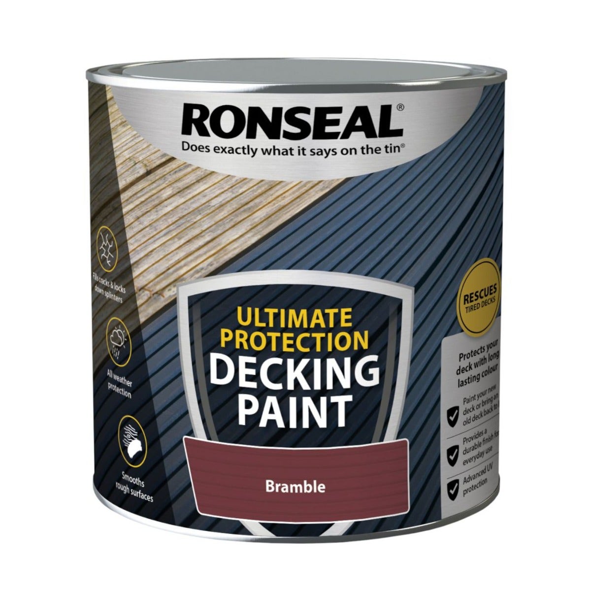 Ronseal Ultimate Protection Decking Paint Bramble 2.5L