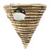 Green Blade Rope Cone Hanging Basket 12"