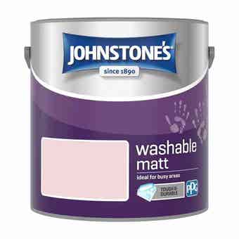 Johnstones Interior Washable Matt Paint - Rosebud 2.5L