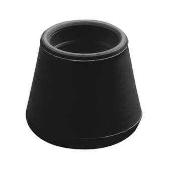 Round Black Ferrule 16cm - Pack of 4