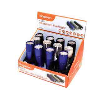 Kingavon 6LED Aluminium Flashlight