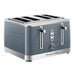 Russell Hobbs Inspire 4 Slice Grey Toaster