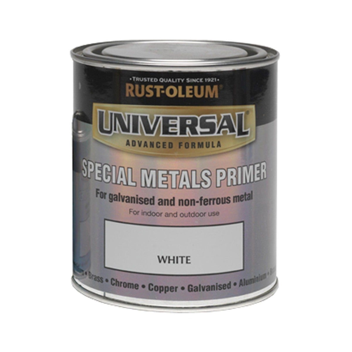 Rust-Oleum Universal Special Metal White Primer All-Surface Brush Paint 750ml