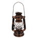 Rustic LED Storm Lantern – Bronze Metal 25cm – Indoor Outdoor Decorative Mood Lighting3