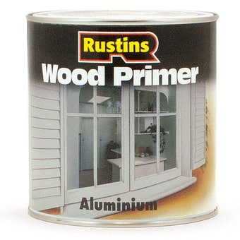 Rustins Aluminium Wood Primer 500ml – Superior Water-Resistant Base Coat
